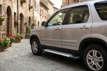 Honda CRV 2001-2006 Seitenschweller Line (2 Stk., Aluminium) Foto 1