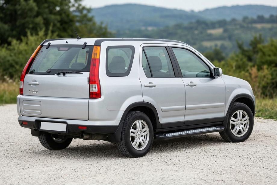 Honda CRV 2001-2006 Seitenschweller Vision New Black (2 Stk., Aluminium) Image