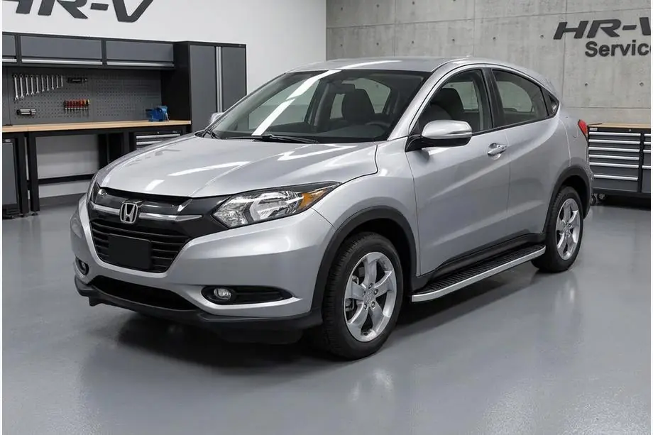 Honda HR-V 2014-2021 Seitenschweller Tayga Grey (2 Stk., Aluminium) Image