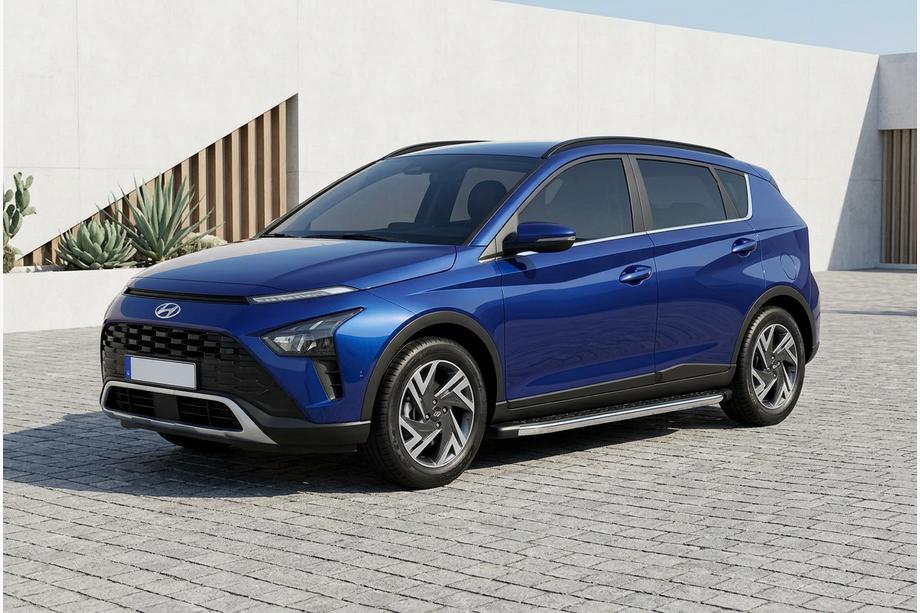 Hyundai Bayon 2021- Seitenschweller BlackLine (2 Stk., Aluminium) Image