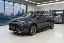 Hyundai Bayon 2021- Seitenschweller Tayga Black (2 Stk., Aluminium) Foto 1