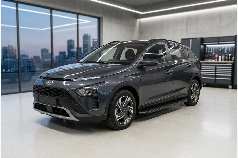 Hyundai Bayon 2021- Seitenschweller Tayga Black (2 Stk., Aluminium) Image