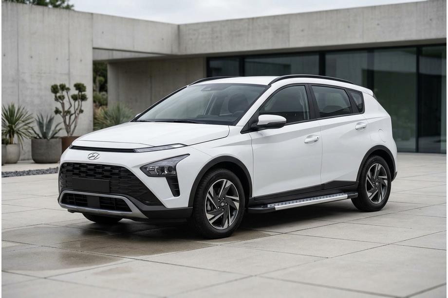 Hyundai Bayon 2021- Seitenschweller Vision New Grey (2 Stk., Aluminium) Image
