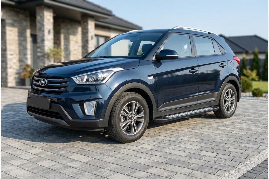 Hyundai Creta 2014-2020 Seitenschweller Vision New Black (2 Stk., Aluminium) Foto 1