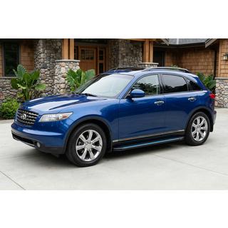 Seitenschweller Maya Blue (2 Stk., Aluminium) Infiniti FX 2003-2008 Foto 1