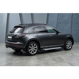 Seitenschweller Vision New Grey (2 Stk., Aluminium) Infiniti FX 2003-2008 Foto 1