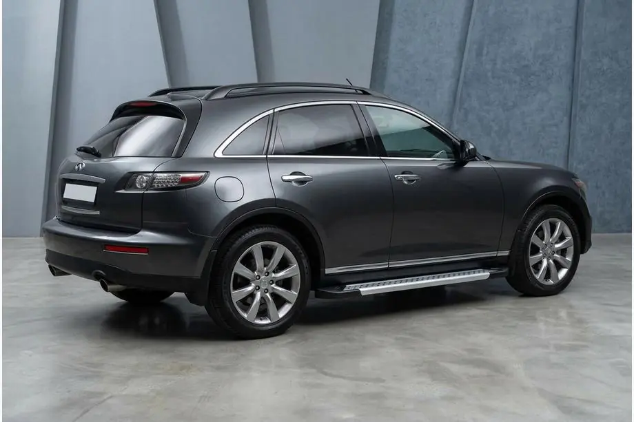 Infiniti FX 2003-2008 Seitenschweller Vision New Grey (2 Stk., Aluminium) Image