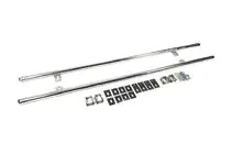 BMW X3 E83 2003-2010 Seitliche Rohre 42 mm (2 Stk, Edelstahl) Foto 3