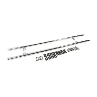 Seitliche Rohre 42 mm (2 Stk, Edelstahl) BMW X3 E83 2003-2010 Foto 3