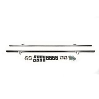 Seitliche Rohre 42 mm (2 Stk, Edelstahl) BMW X3 E83 2003-2010 Foto 4