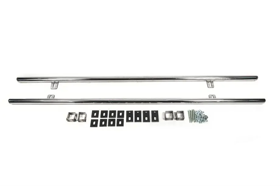 BMW X3 E83 2003-2010 Seitliche Rohre 42 mm (2 Stk, Edelstahl) Image