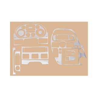 Armaturenbrett Blenden (Aluminium-Optik)