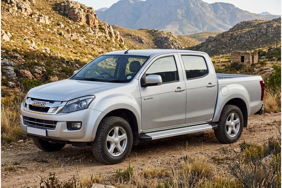 Isuzu D-Max 2011-2019 Seitenschweller Maya V2 (2 Stk., Aluminium) Image