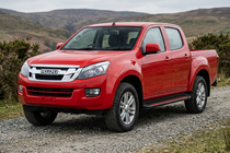 Isuzu D-Max 2011-2019 Seitenschweller Maya Red (2 Stk., Aluminium) Foto 1