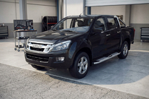 Isuzu D-Max 2011-2019 Seitenschweller Mevsim Grey (2 Stk., Aluminium) Foto 1