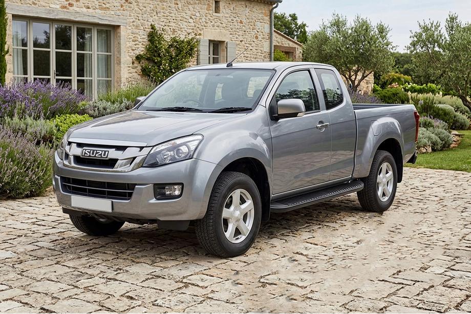Isuzu D-Max 2011-2019 Seitenschweller Tayga Black (2 Stk., Aluminium) Image