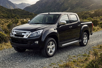 Isuzu D-Max 2011-2019 Seitenschweller Vision New Black (2 Stk., Aluminium) Foto 1