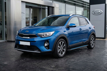 Kia Stonic 2017- Seitenschweller Maya Blue (2 Stk., Aluminium) Foto 1