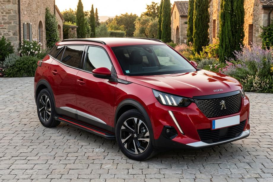 Peugeot 2008 2019- Seitenschweller Maya Red (2 Stk., Aluminium) Image