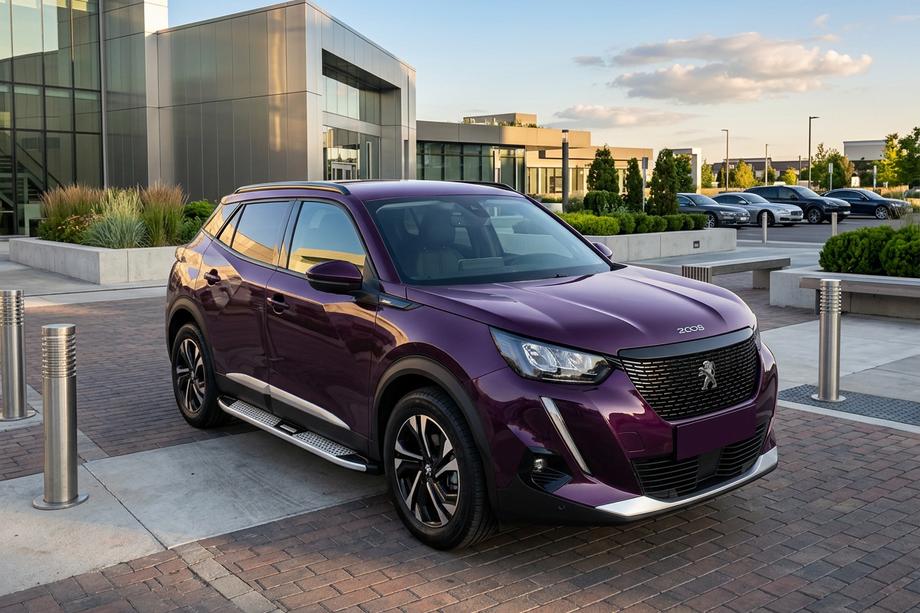 Peugeot 2008 2019- Seitenschweller Mevsim Grey (2 Stk., Aluminium) Image