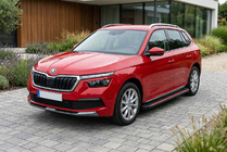 Skoda Kamiq 2019- Seitenschweller Maya Red (2 Stk., Aluminium) Foto 1