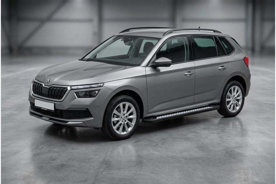 Skoda Kamiq 2019- Seitenschweller Vision New Black (2 Stk., Aluminium) Foto 1