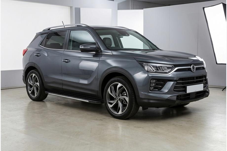 SsangYong Korando 2019- Seitenschweller Bosphore Grey (2 Stk., Aluminium) Image
