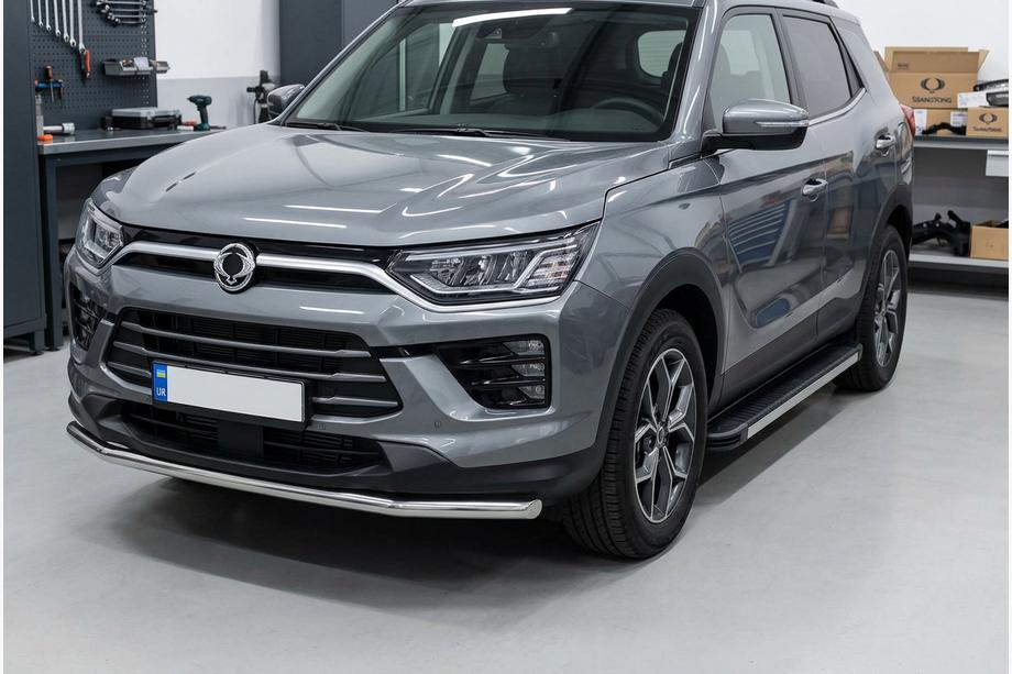 SsangYong Korando 2019- Seitenschweller Maya V1 (2 Stk., Aluminium) Image