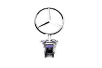 Mercedes S-class W140 1991-1998 Emblem Zielscheibe (mit Schriftzug) Foto 2