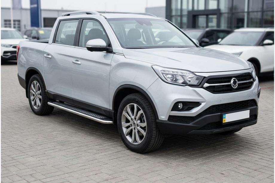 SsangYong Musso II 2018– Trittbretter Maydos V2 (2 Stk., Aluminium) Image
