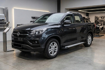 SsangYong Musso II 2018– Trittbretter Allmond Grey (2 Stk., Aluminium) Foto 1
