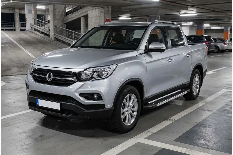 SsangYong Musso II 2018– Seitenschweller RedLine (2 Stk., Aluminium) Image