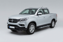 SsangYong Musso II 2018– Seitenschweller Sunrise (2 Stk., Aluminium) Foto 1