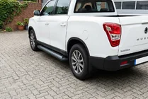 SsangYong Musso II 2018– Seitenschweller Vision New Black (2 Stk., Aluminium) Foto 1