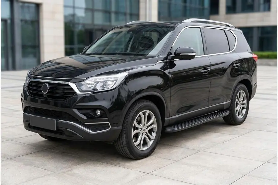 SsangYong Rexton II 2017- Seitenschweller Tayga Black (2 Stk., Aluminium) Image
