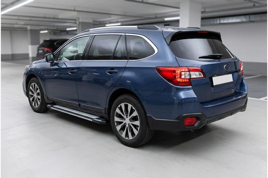 Subaru Outback 2014-2019 Trittbretter Rainbow (2 Stk., Aluminium) Image