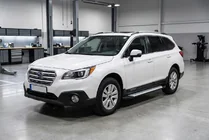 Subaru Outback 2014-2019 Trittbretter Allmond Grey (2 Stk., Aluminium) Foto 1