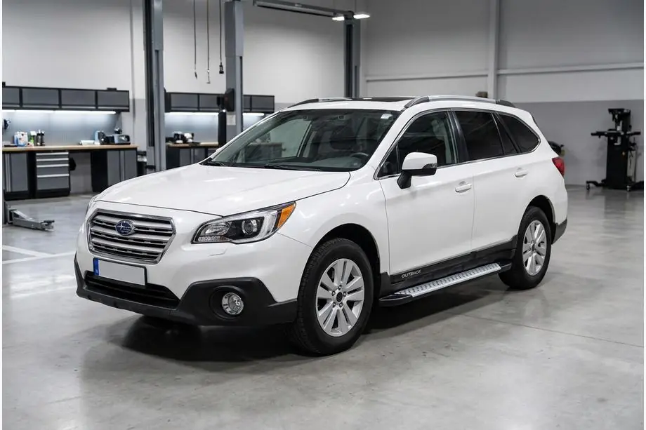 Subaru Outback 2014-2019 Trittbretter Allmond Grey (2 Stk., Aluminium) Image