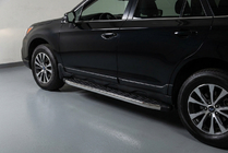 Subaru Outback 2014-2019 Seitenschweller BlackLine (2 Stk., Aluminium) Foto 1