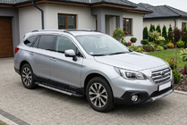 Subaru Outback 2014-2019 Seitenschweller RedLine (2 Stk., Aluminium) Foto 1