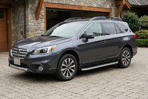 Subaru Outback 2014-2019 Seitenschweller Tayga Grey (2 Stk., Aluminium) Foto 1