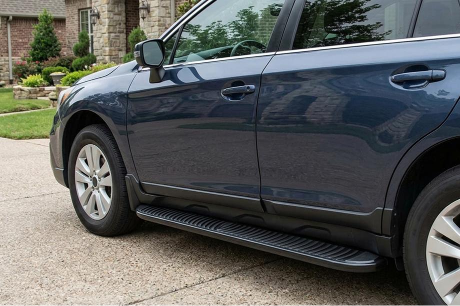 Subaru Outback 2014-2019 Seitenschweller Tayga Black (2 Stk., Aluminium) Image