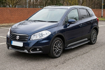 Suzuki SX4 S-Cross 2013-2016 Trittbretter Bosphorus Grey (2 Stk., Aluminium) Foto 1