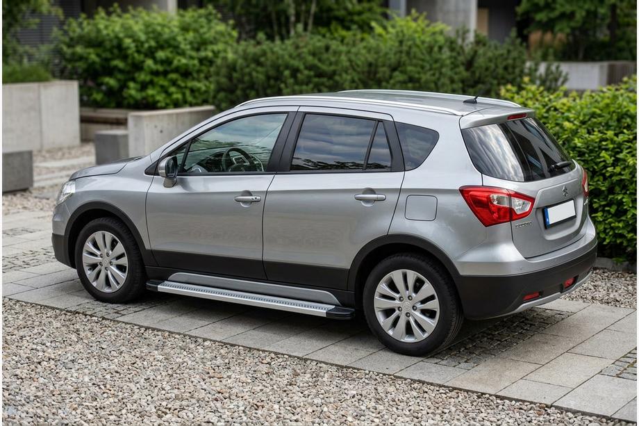Suzuki SX4 S-Cross 2013-2016 Seitenschweller Maya V2 (2 Stk., Aluminium) Image