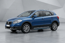 Suzuki SX4 S-Cross 2013-2016 Seitenschweller Maya Blue (2 Stk., Aluminium) Foto 1