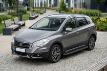 Suzuki SX4 S-Cross 2013-2016 Seitenschweller Tayga Black (2 Stk., Aluminium) Foto 1