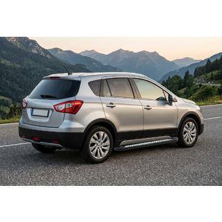 Seitenschweller Vision New Black (2 Stk., Aluminium) Suzuki SX4 S-Cross 2013-2016 Foto 1