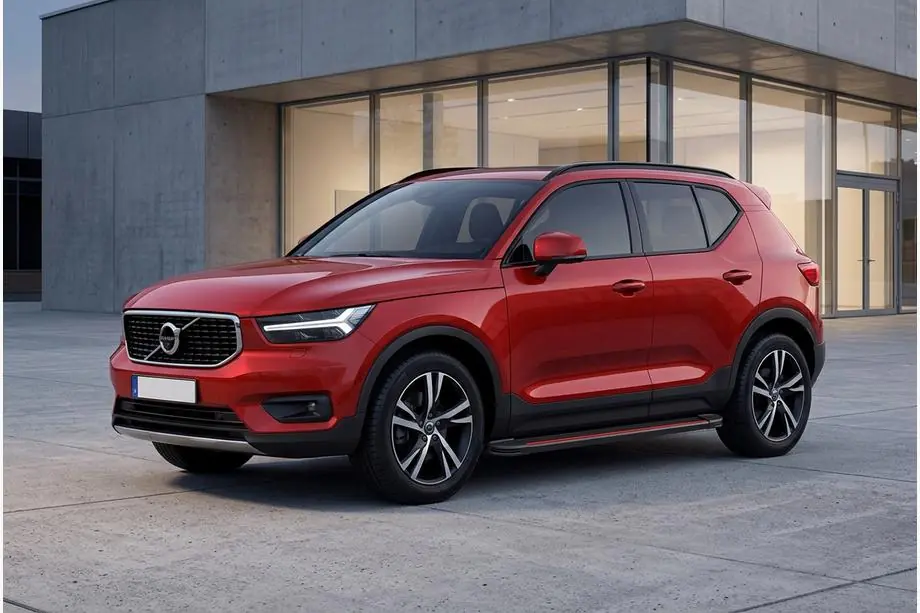 Volvo XC40 2018- Seitenschweller Maya Red (2 Stk., Aluminium) Image