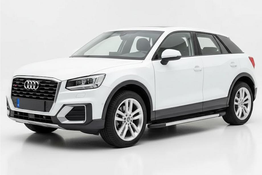Audi Q2 2016- Trittbretter Duru (2 Stk., Aluminium) Image