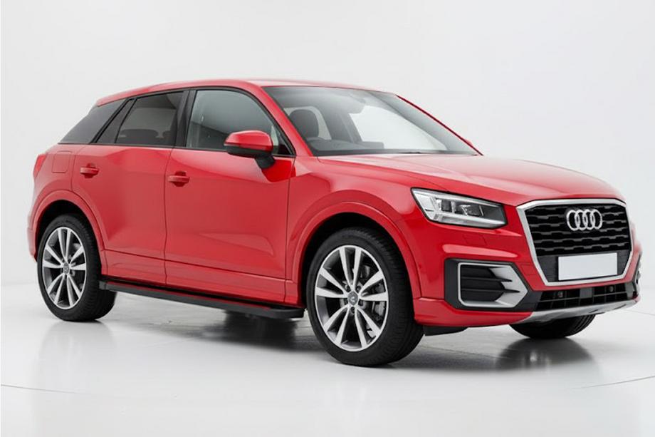 Audi Q2 2016- Seitenschweller Maya Red (2 Stk., Aluminium) Image